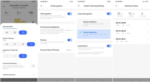 מבחן שואבים שוטפים רובוטיים
